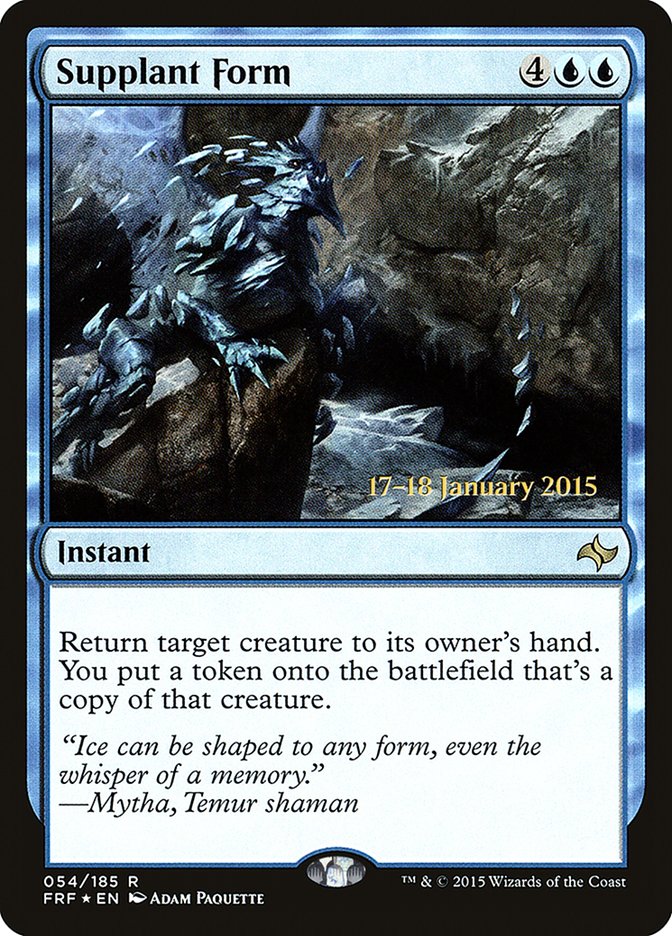 Supplant Form  [Fate Reforged Prerelease Promos] | Nerdhalla Games