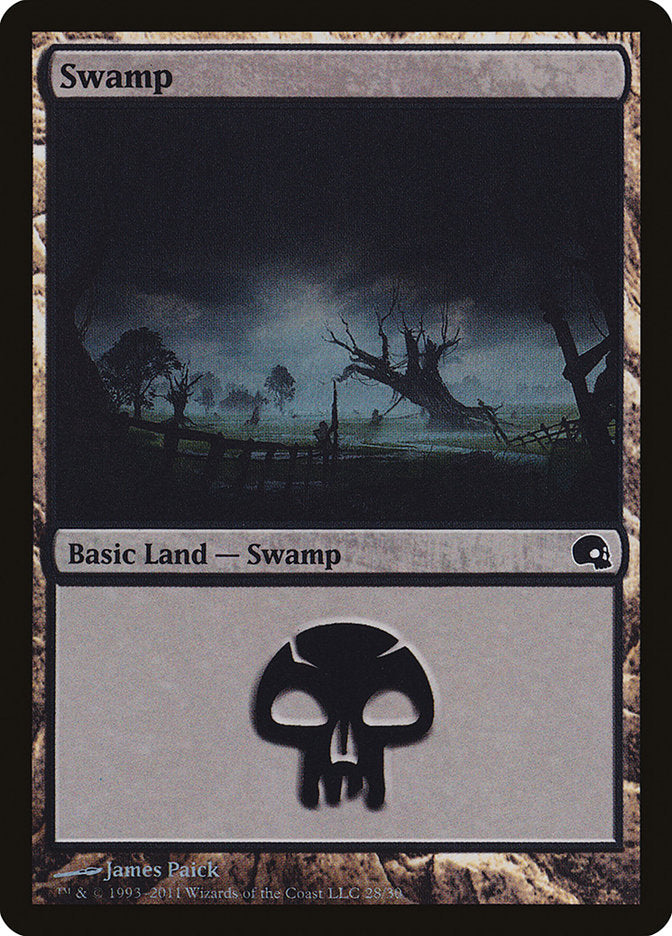 Swamp (28) [Premium Deck Series: Graveborn] | Nerdhalla Games