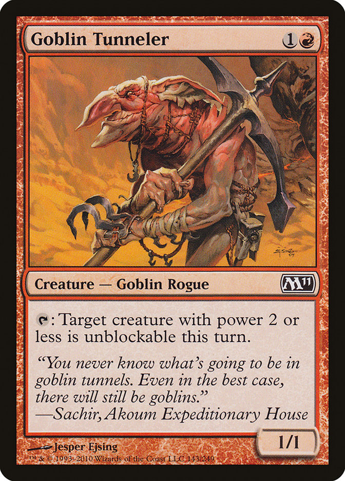 Goblin Tunneler [Magic 2011] | Nerdhalla Games