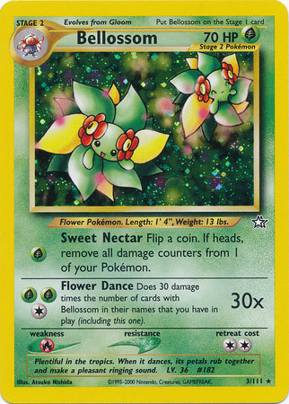 Bellossom (3/111) [Neo Genesis Unlimited] | Nerdhalla Games