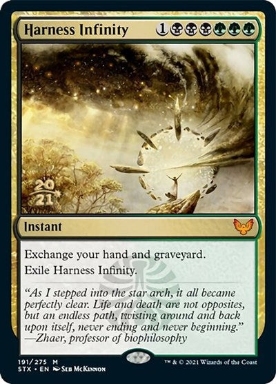 Harness Infinity [Strixhaven: School of Mages Prerelease Promos] | Nerdhalla Games