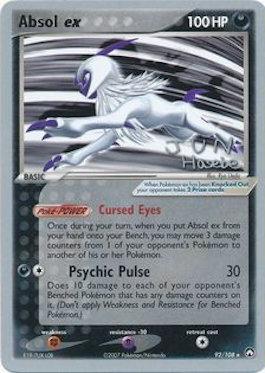 Absol ex (92/108) (Flyvees - Jun Hasebe) [World Championships 2007] | Nerdhalla Games