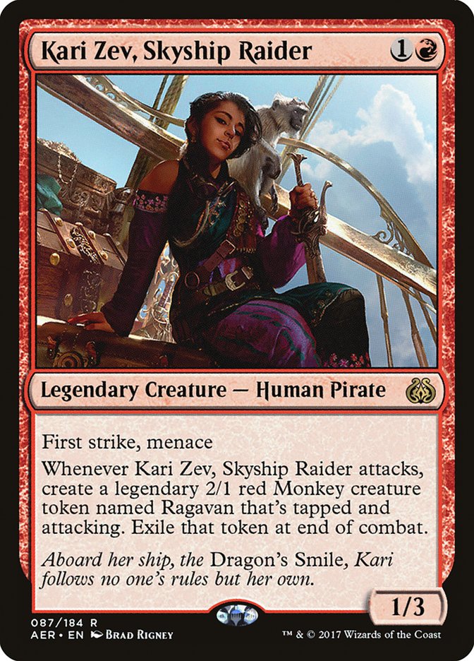 Kari Zev, Skyship Raider [Aether Revolt] | Nerdhalla Games