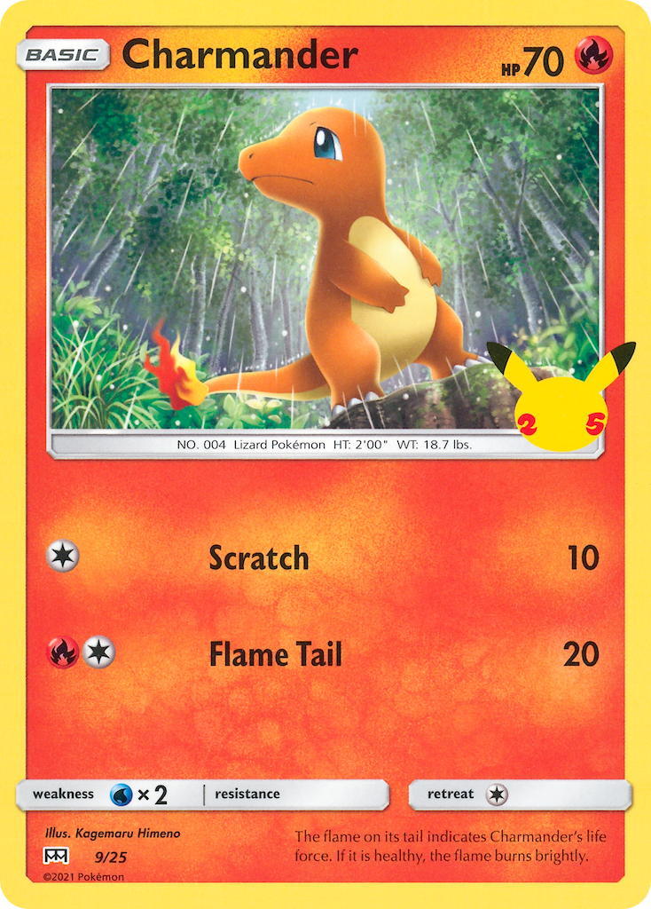 Charmander (9/25) [McDonald's 25th Anniversary] | Nerdhalla Games