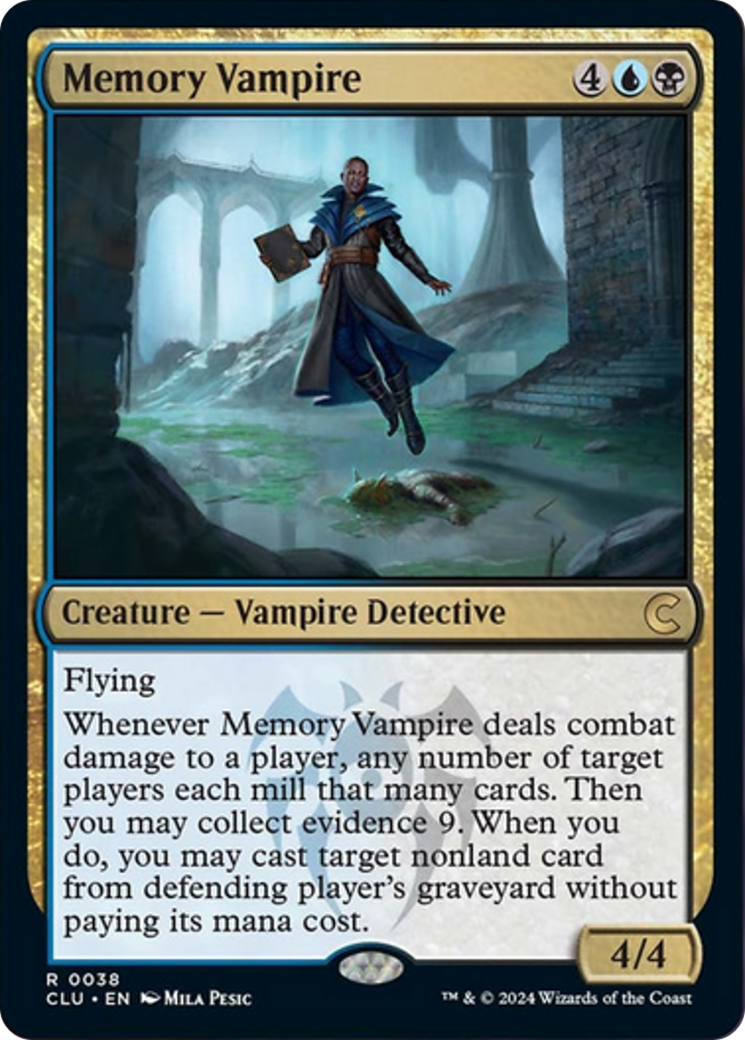 Memory Vampire [Ravnica: Clue Edition] | Nerdhalla Games