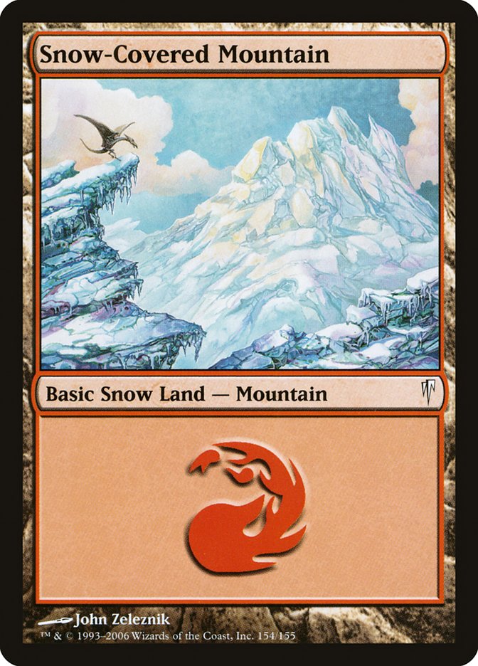 Snow-Covered Mountain [Coldsnap] | Nerdhalla Games