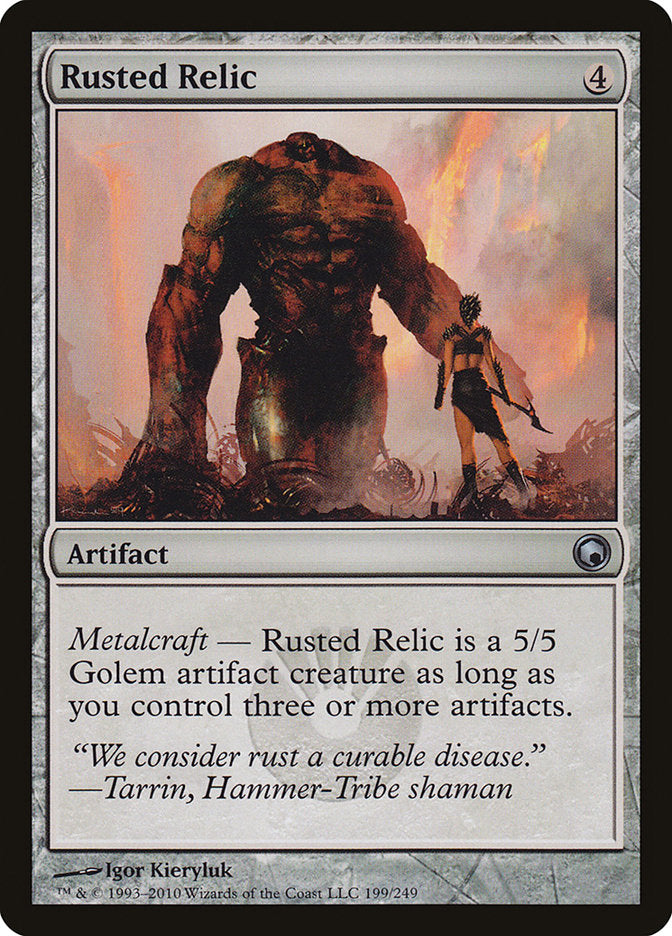 Rusted Relic [Scars of Mirrodin] | Nerdhalla Games