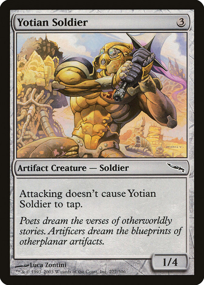 Yotian Soldier [Mirrodin] | Nerdhalla Games