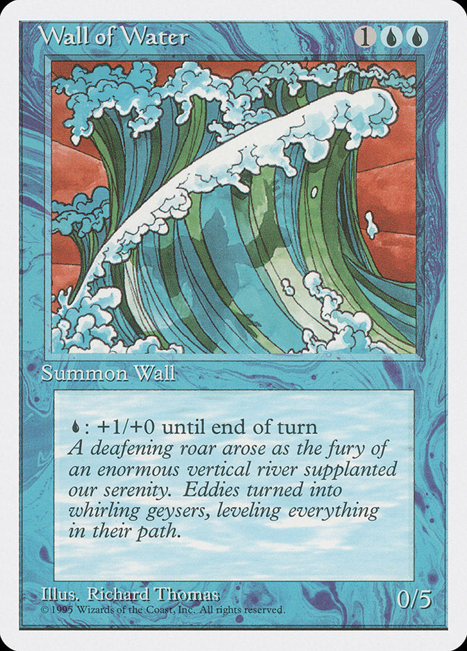 Wall of Water [Fourth Edition] | Nerdhalla Games