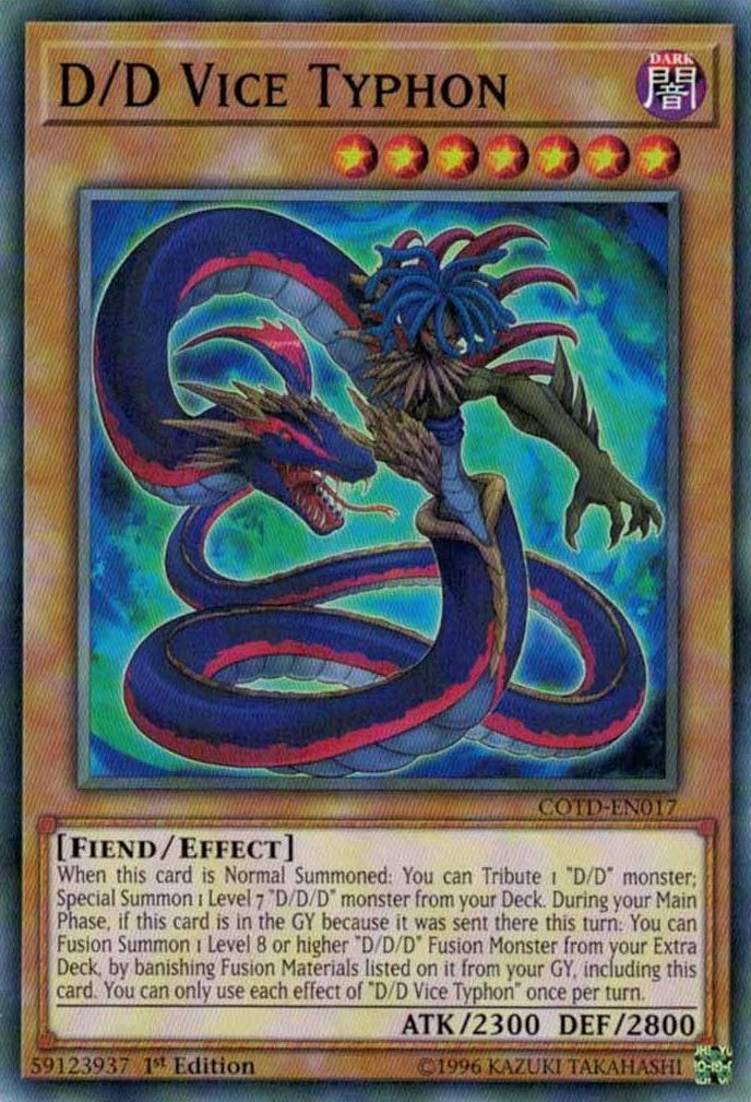 D/D Vice Typhon [COTD-EN017] Common | Nerdhalla Games