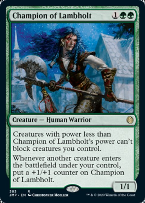 Champion of Lambholt [Jumpstart] | Nerdhalla Games