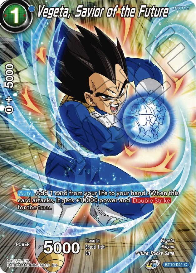 Vegeta, Savior of the Future (BT10-041) [Theme Selection: History of Vegeta] | Nerdhalla Games