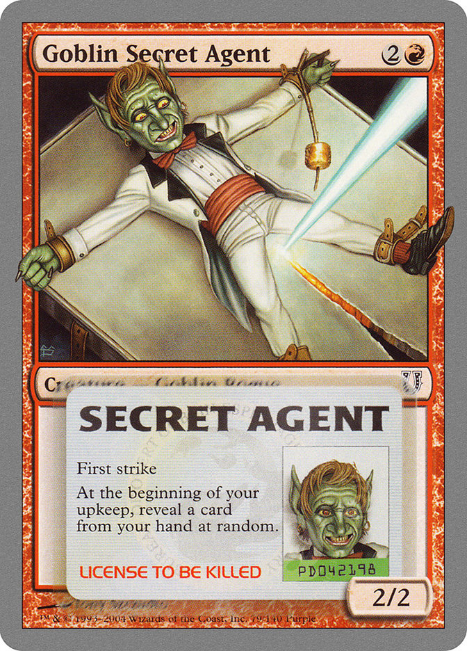 Goblin Secret Agent [Unhinged] | Nerdhalla Games