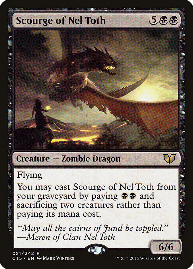 Scourge of Nel Toth [Commander 2015] | Nerdhalla Games