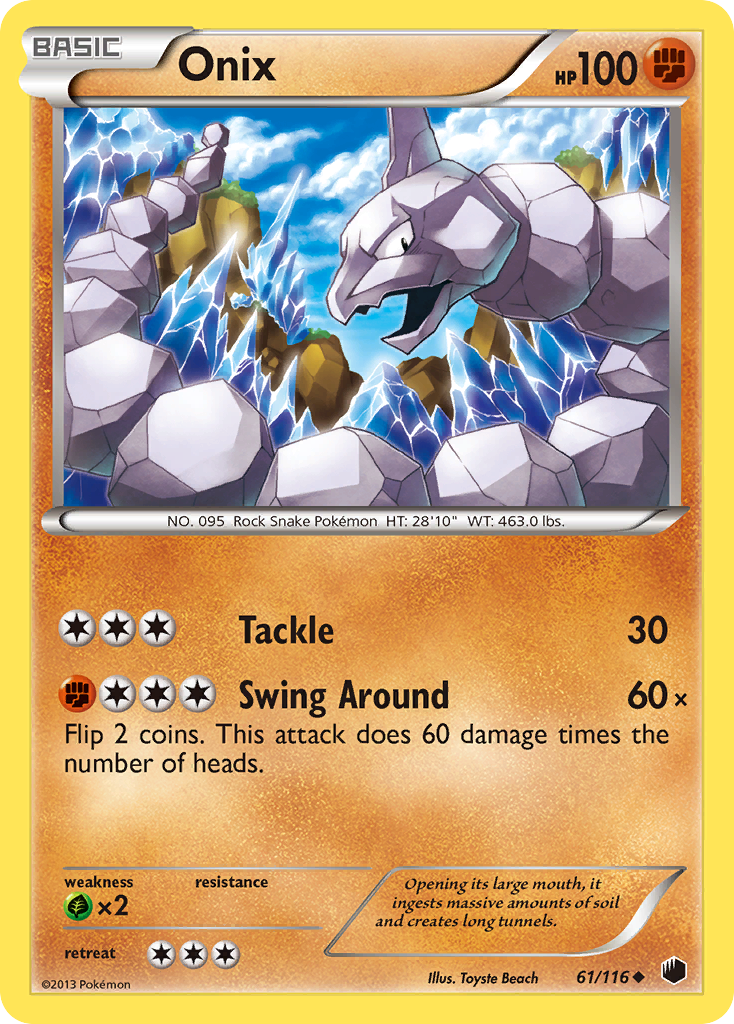 Onix (61/116) [Black & White: Plasma Freeze] | Nerdhalla Games