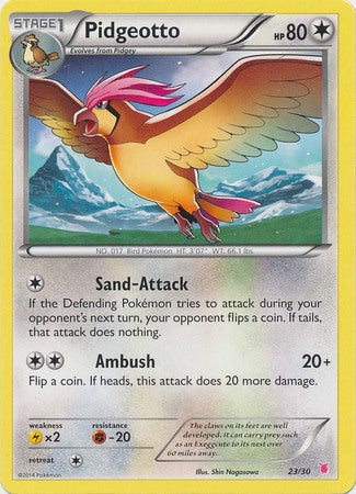 Pidgeotto (23/30) [XY: Trainer Kit 1 - Wigglytuff] | Nerdhalla Games