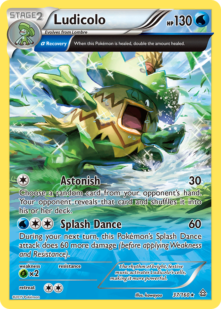 Ludicolo (37/160) [XY: Primal Clash] | Nerdhalla Games