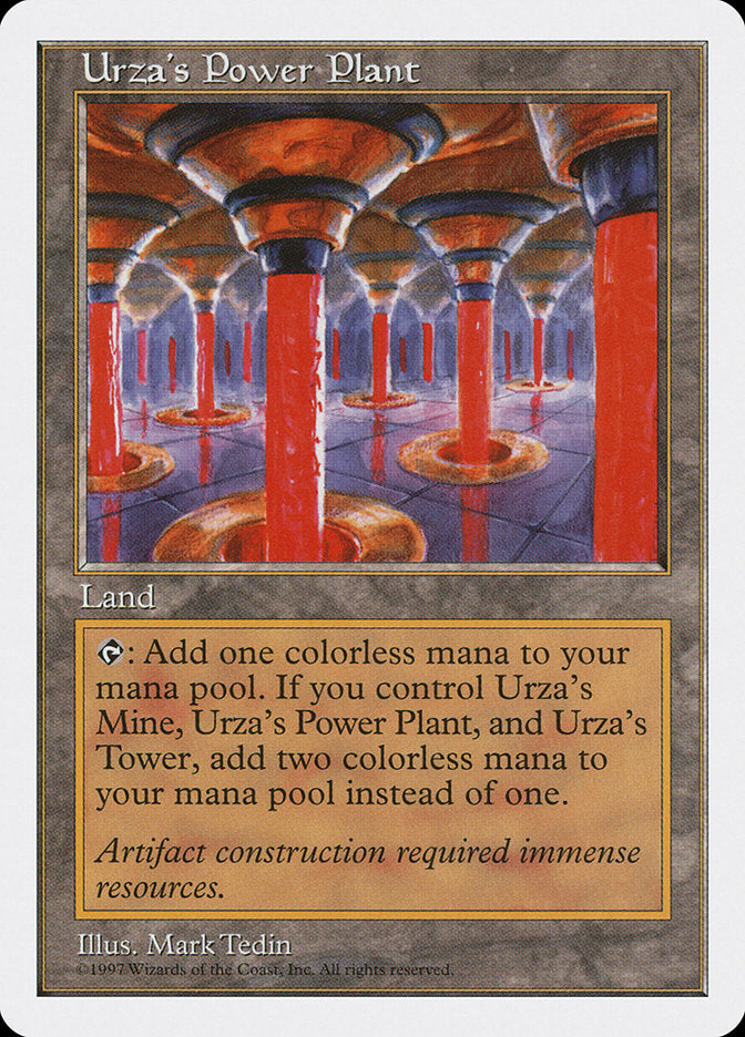 Urza's Power Plant [Fifth Edition] | Nerdhalla Games