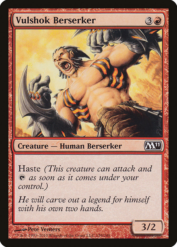 Vulshok Berserker [Magic 2011] | Nerdhalla Games