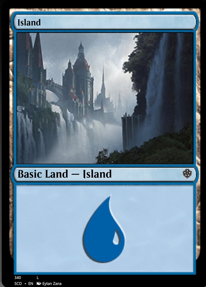 Island (340) [Starter Commander Decks] | Nerdhalla Games