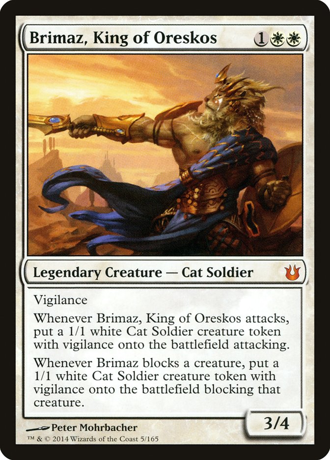 Brimaz, King of Oreskos [Born of the Gods] | Nerdhalla Games