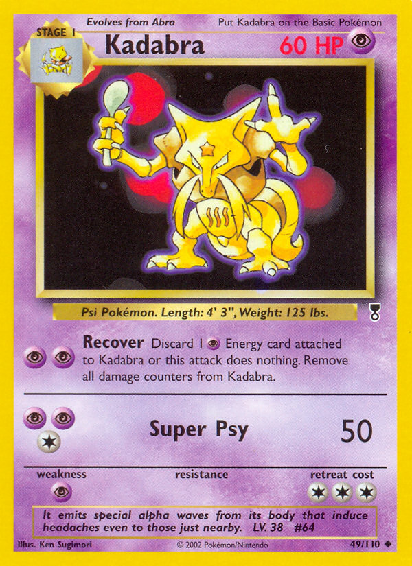 Kadabra (49/110) [Legendary Collection] | Nerdhalla Games