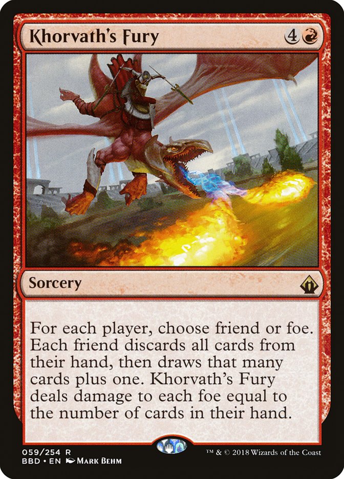 Khorvath's Fury [Battlebond] | Nerdhalla Games