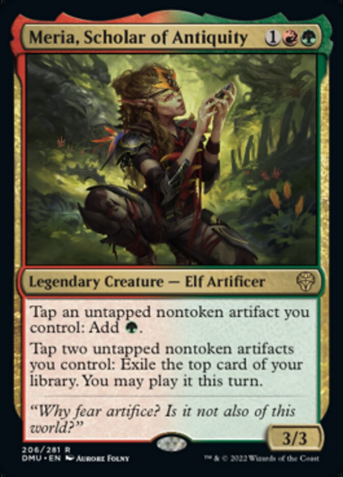 Meria, Scholar of Antiquity [Dominaria United] | Nerdhalla Games