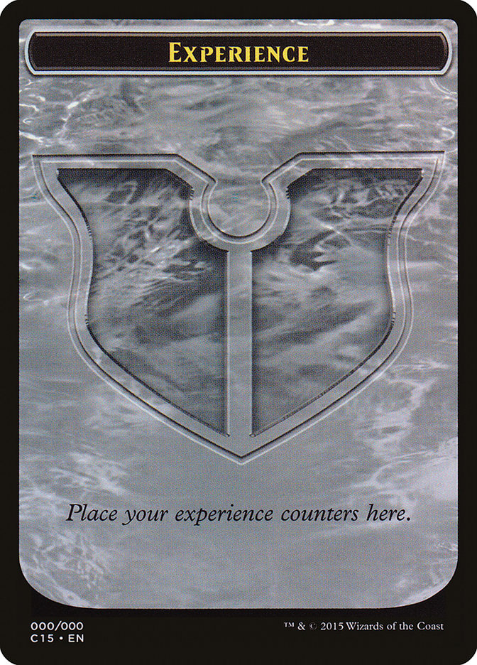 Experience // Experience Double-Sided Token [Commander 2015 Tokens] | Nerdhalla Games