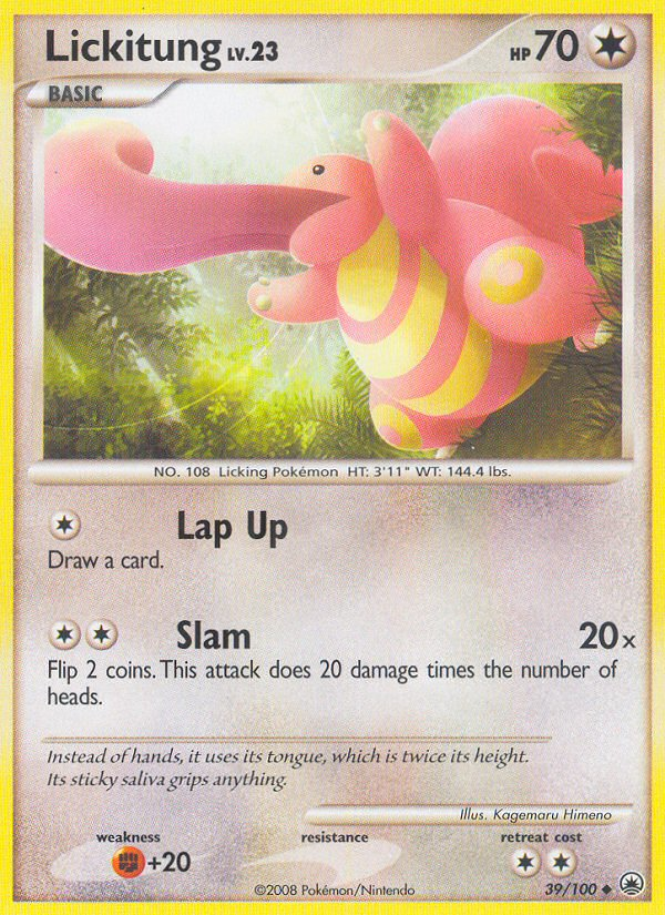 Lickitung (39/100) [Diamond & Pearl: Majestic Dawn] | Nerdhalla Games