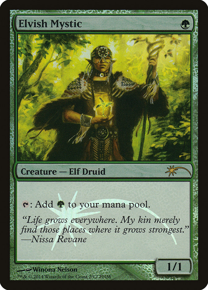 Elvish Mystic [Friday Night Magic 2014] | Nerdhalla Games