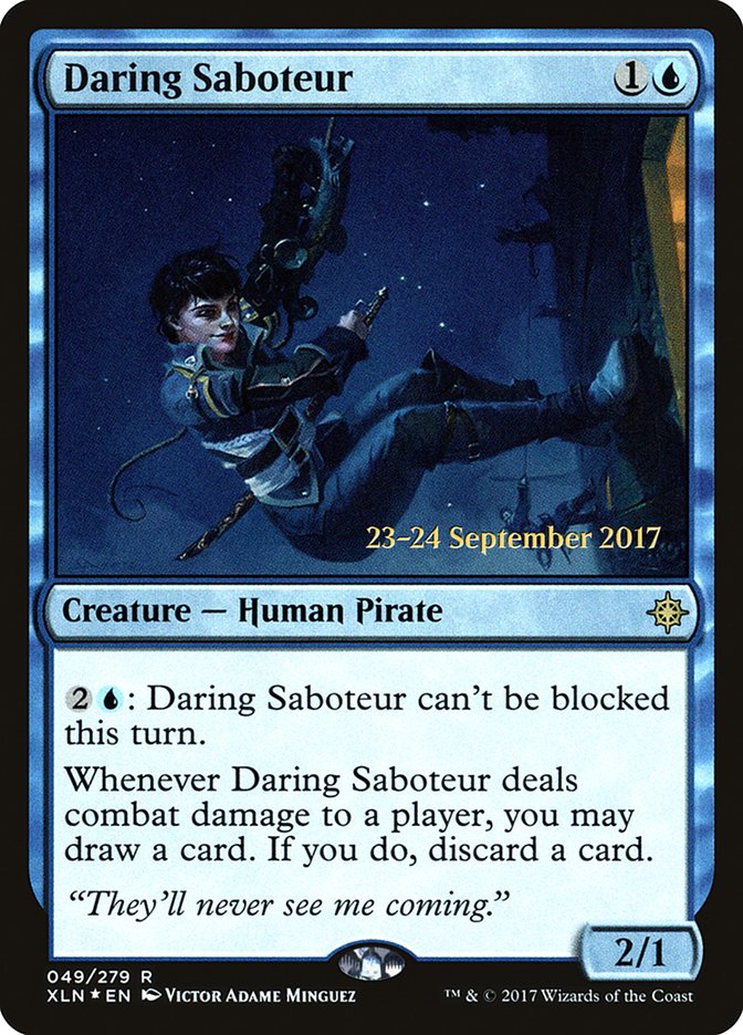 Daring Saboteur  [Ixalan Prerelease Promos] | Nerdhalla Games