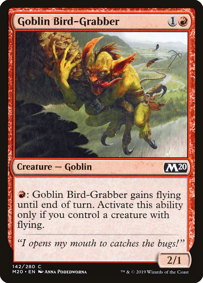 Goblin Bird-Grabber [Core Set 2020] | Nerdhalla Games