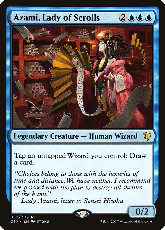 Azami, Lady of Scrolls [Commander 2017] | Nerdhalla Games