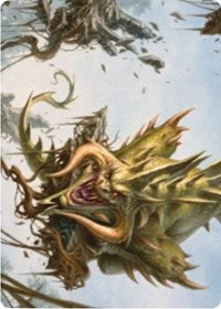 Canopy Baloth Art Card [Zendikar Rising Art Series] | Nerdhalla Games