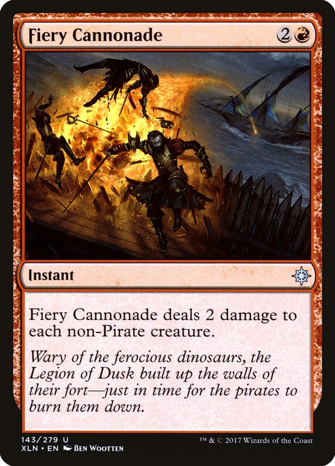 Fiery Cannonade [Ixalan] | Nerdhalla Games