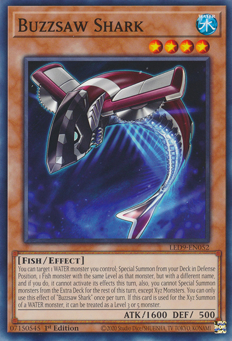 Buzzsaw Shark [LED9-EN052] Common | Nerdhalla Games