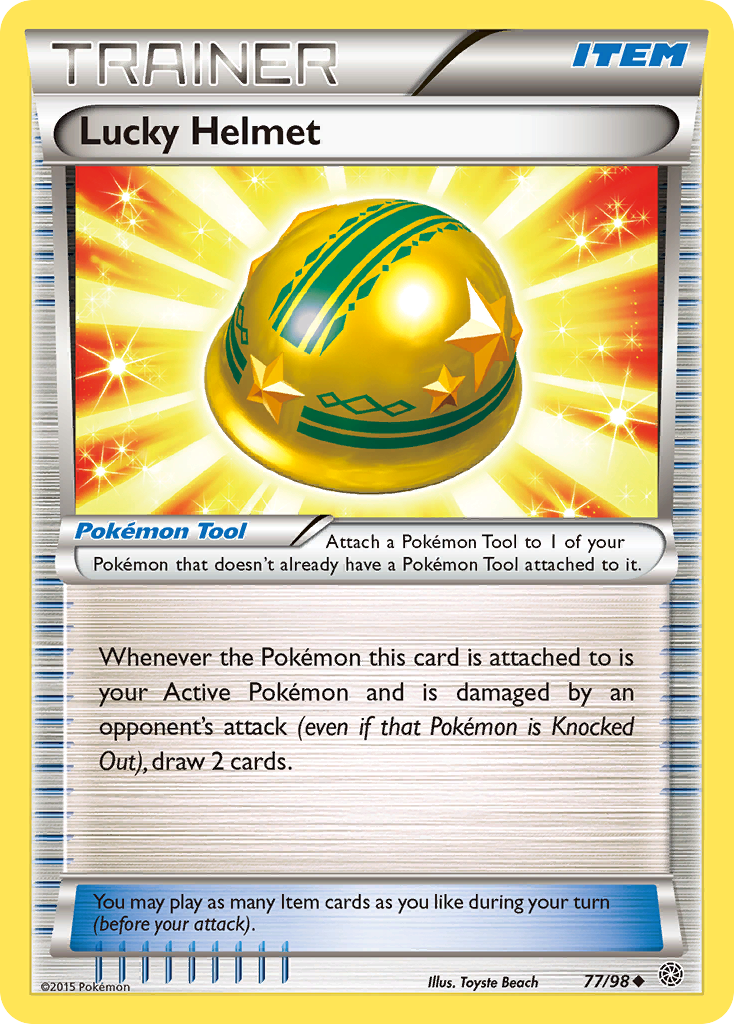 Lucky Helmet (77/98) [XY: Ancient Origins] | Nerdhalla Games