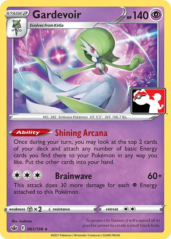 Gardevoir (061/198) [Prize Pack Series One] | Nerdhalla Games