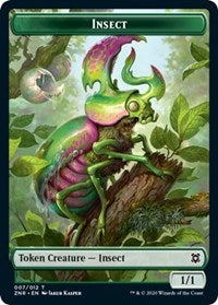 Insect // Kor Warrior Double-sided Token [Zendikar Rising Tokens] | Nerdhalla Games