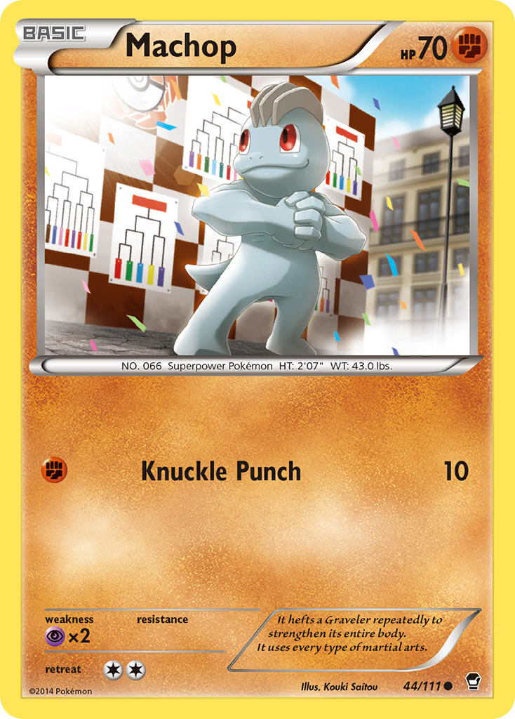 Machop (44/111) [XY: Furious Fists] | Nerdhalla Games