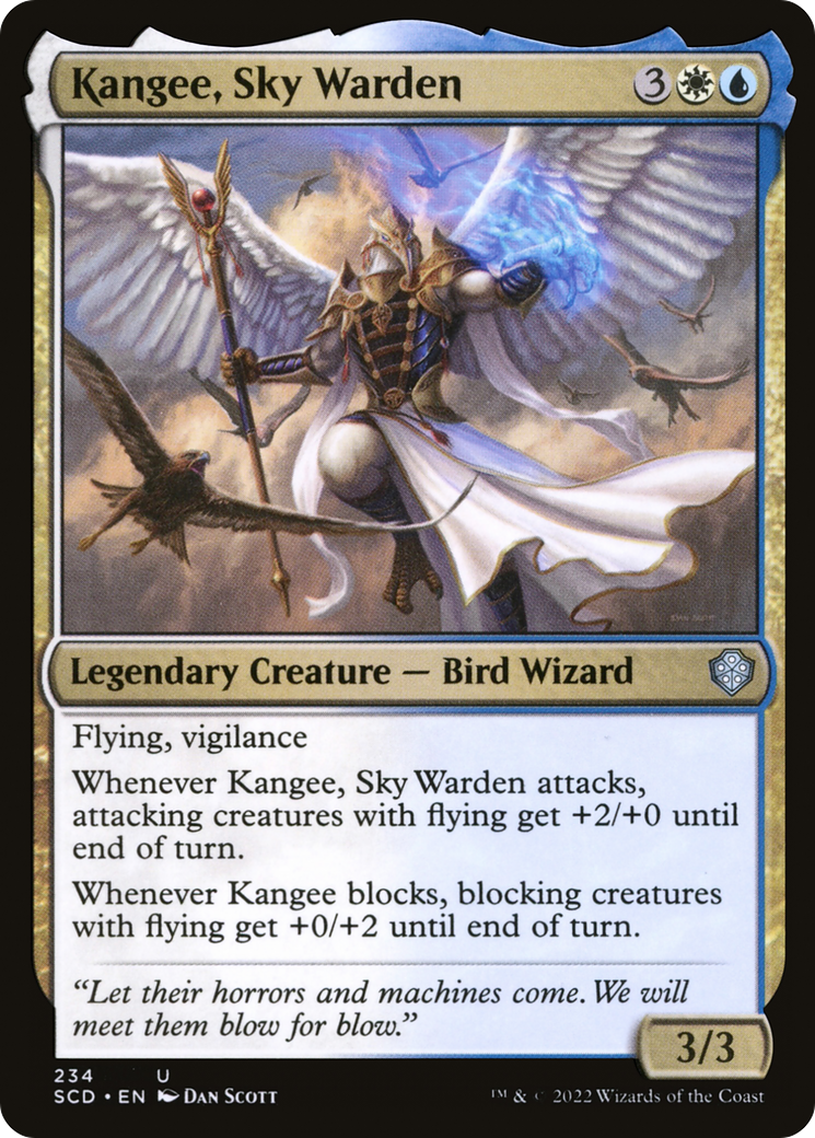 Kangee, Sky Warden [Starter Commander Decks] | Nerdhalla Games