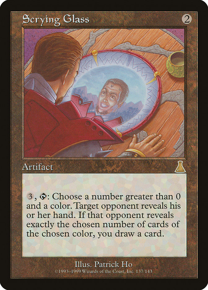 Scrying Glass [Urza's Destiny] | Nerdhalla Games