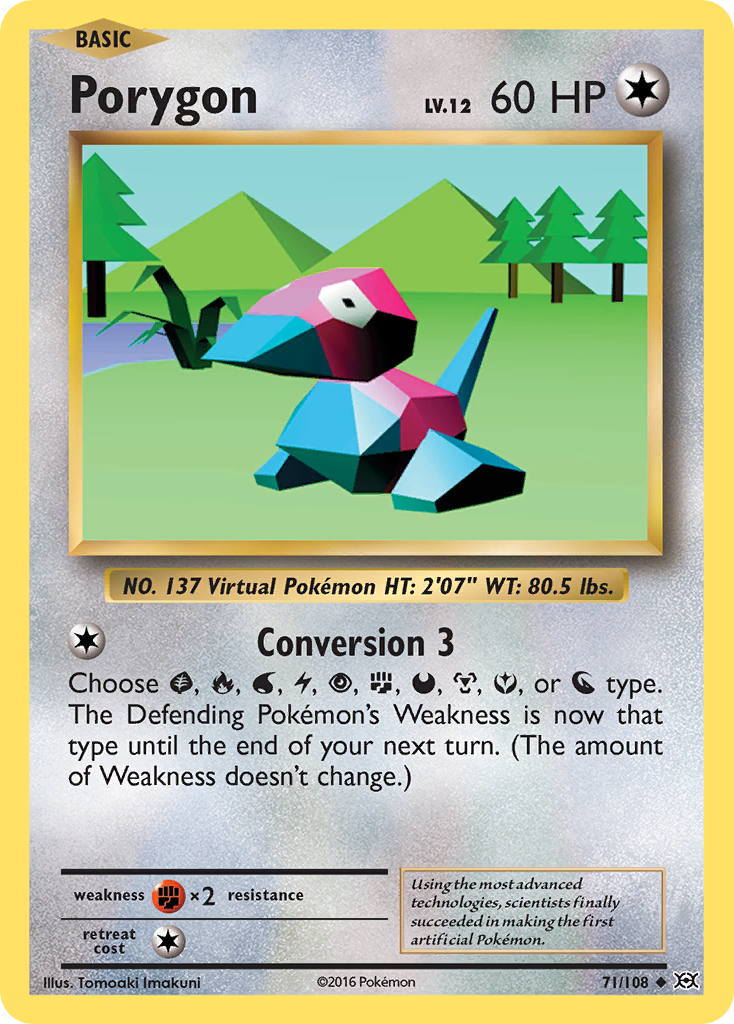 Porygon (71/108) [XY: Evolutions] | Nerdhalla Games