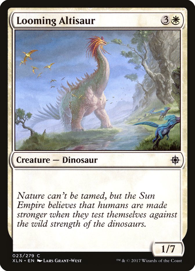 Looming Altisaur [Ixalan] | Nerdhalla Games