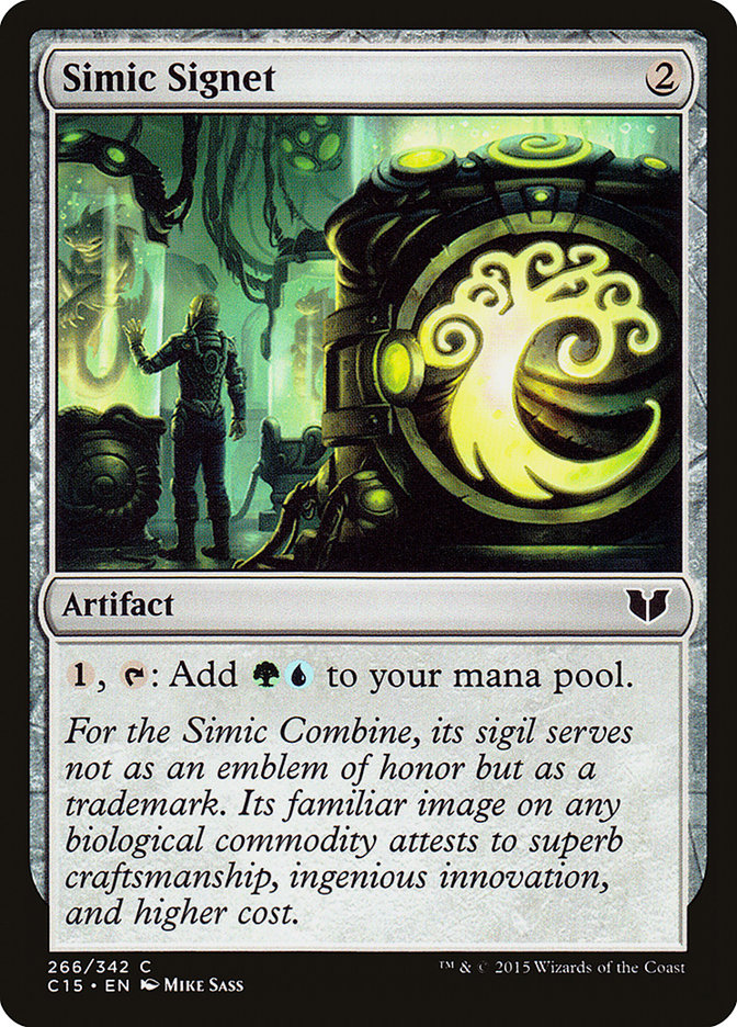 Simic Signet [Commander 2015] | Nerdhalla Games