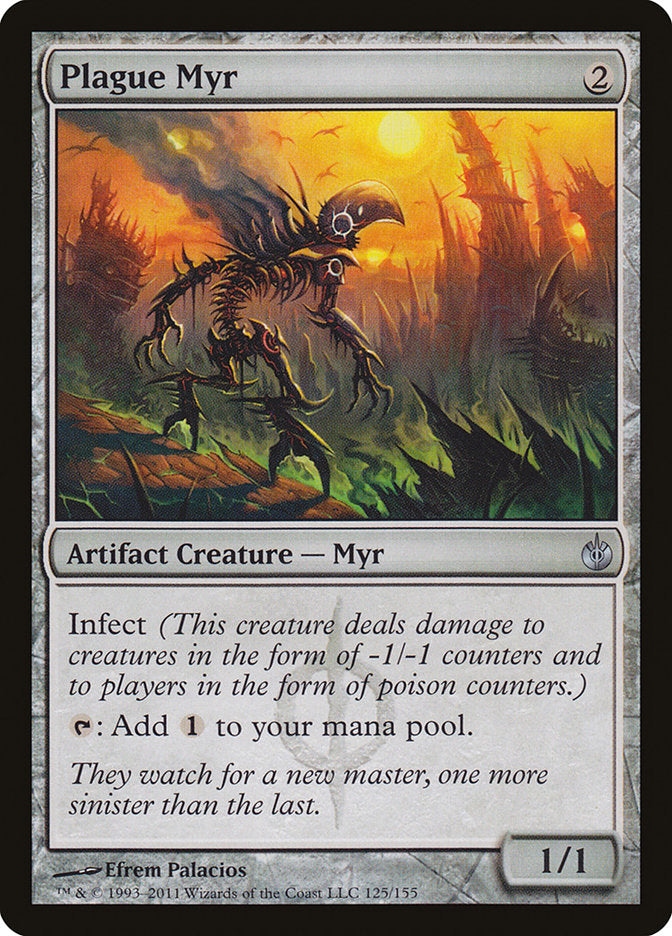 Plague Myr [Mirrodin Besieged] | Nerdhalla Games