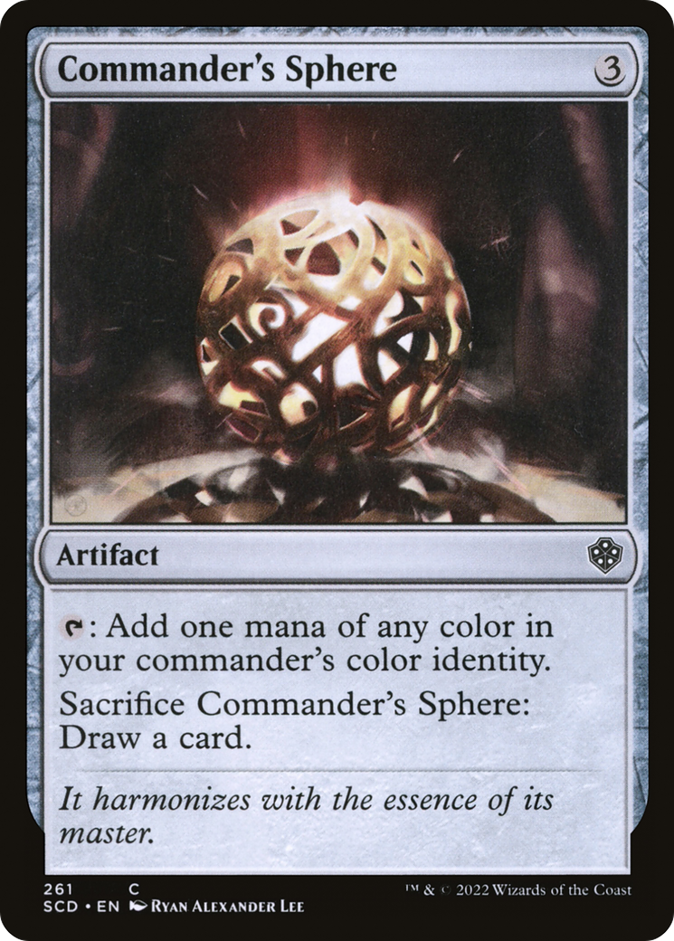 Commander's Sphere [Starter Commander Decks] | Nerdhalla Games