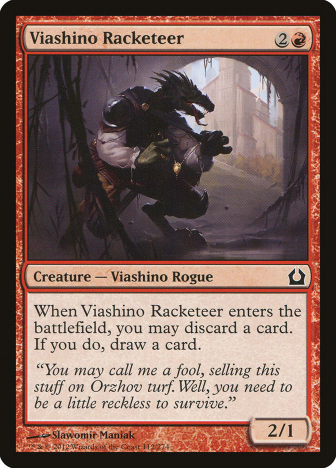 Viashino Racketeer [Return to Ravnica] | Nerdhalla Games