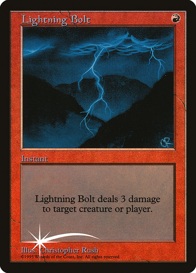 Lightning Bolt [Judge Gift Cards 1998] | Nerdhalla Games